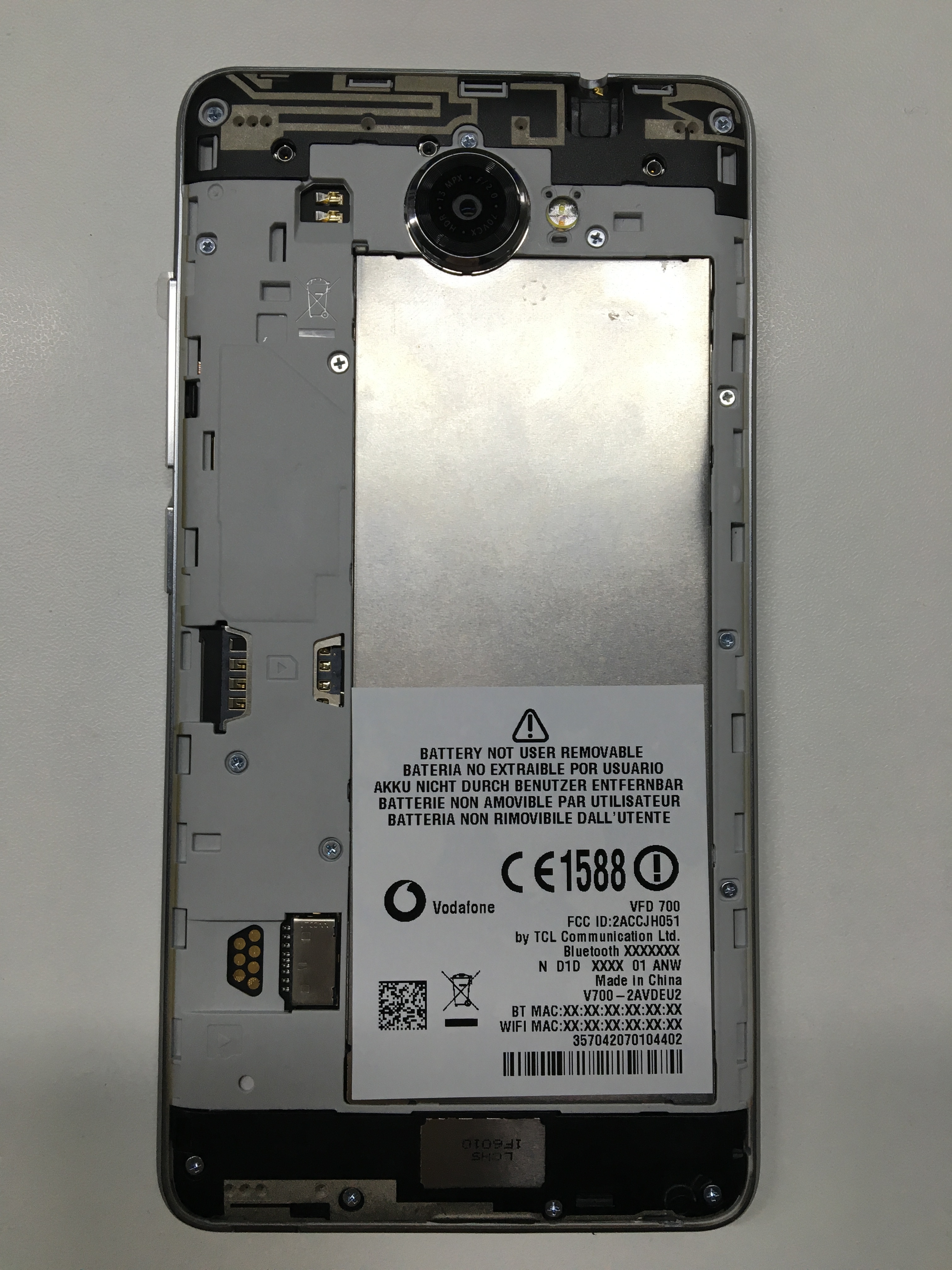 FCC ID 2ACCJH051 ID-Label-Location-Info