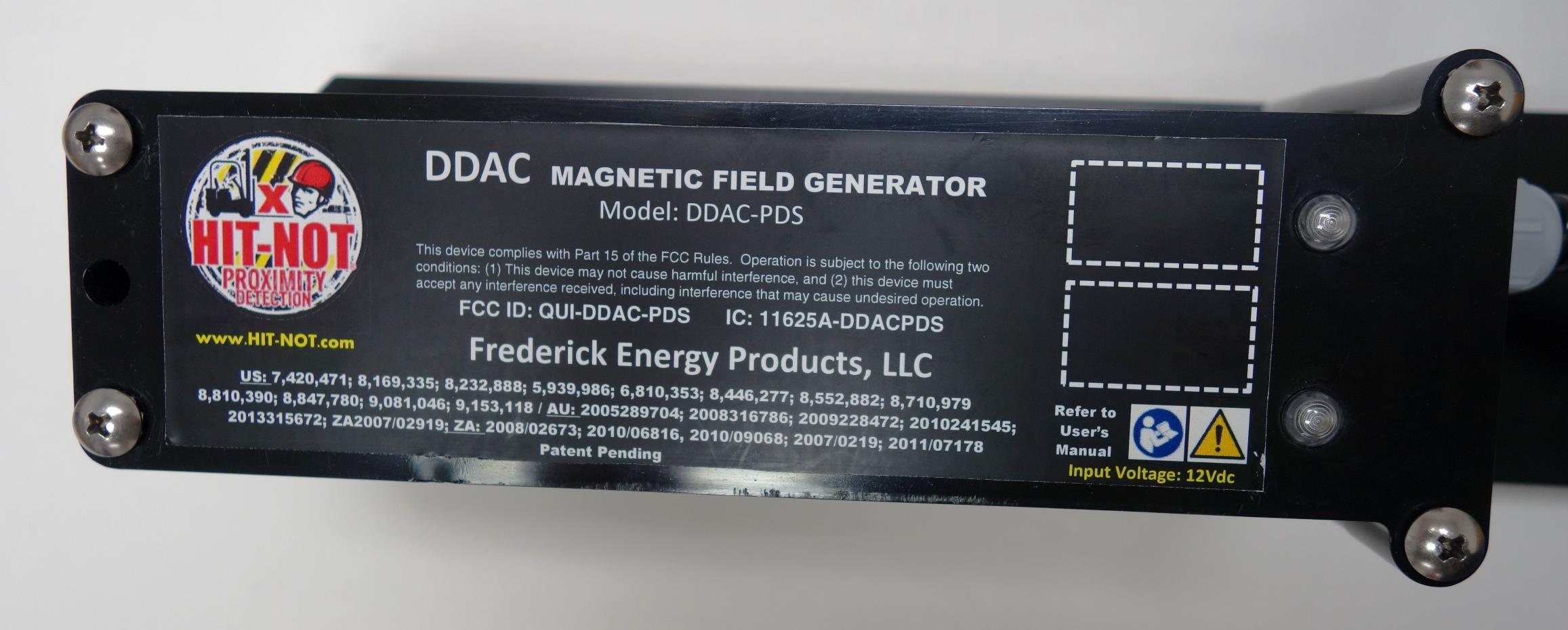FCC ID QUI-DDAC-PDS External-Photos